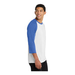 Port & Company PC55RS Core Blend 3/4-Sleeve Raglan Tee