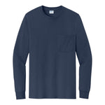 Port & Company PC61LSPT Tall Long Sleeve Essential Pocket Tee