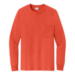 Port & Company PC61LSPT Tall Long Sleeve Essential Pocket Tee