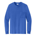 Port & Company PC61LSPT Tall Long Sleeve Essential Pocket Tee