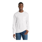Port & Company PC61LSPT Tall Long Sleeve Essential Pocket Tee