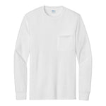 Port & Company PC61LSPT Tall Long Sleeve Essential Pocket Tee