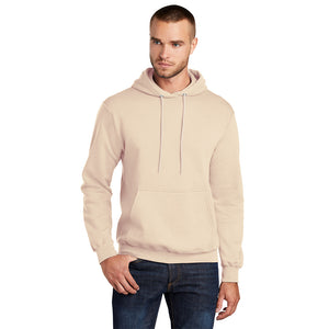 Port & Company PC78H Core Fleece Pullover Hooded Sweatshirt - Creme - 