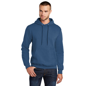 Port & Company PC78H Core Fleece Pullover Hooded Sweatshirt - Neptune Blue - 