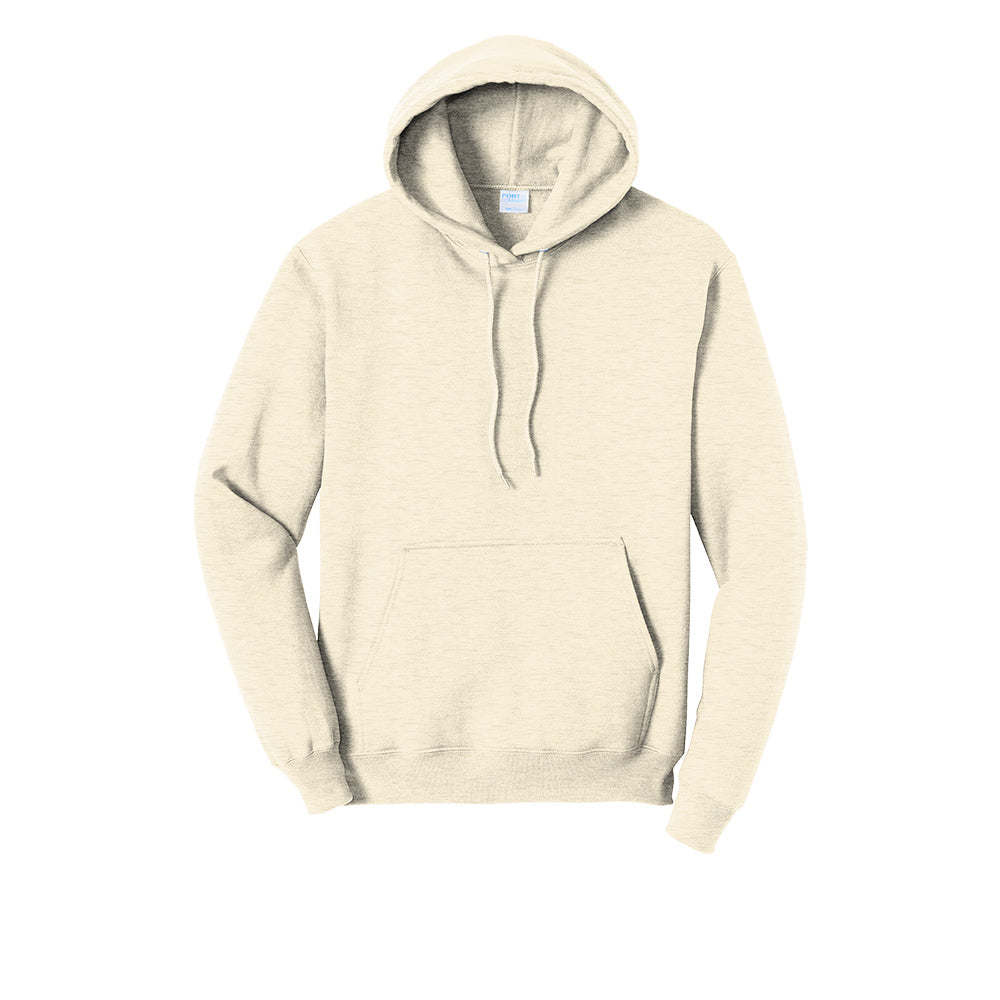 Port & Company PC78H Core Fleece Pullover Hooded Sweatshirt - Oatmeal ...