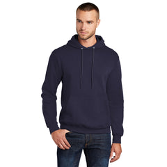 Port & Company PC78H Core Fleece Pullover Hooded Sweatshirt - True Navy - 