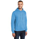 Port & Company PC78H Core Fleece Pullover Hooded Sweatshirt - Aquatic Blue