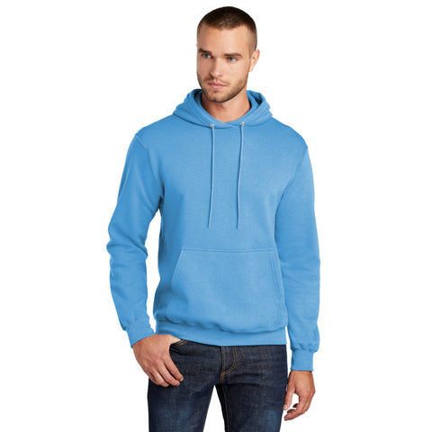 Port & Company PC78H Core Fleece Pullover Hooded Sweatshirt - Aquatic Blue