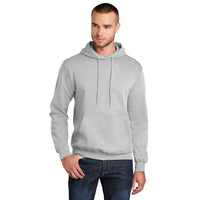 Port & Company PC78H Core Fleece Pullover Hooded Sweatshirt - Ash