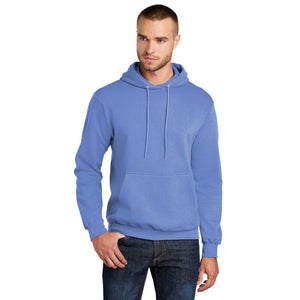 Port & Company PC78H Core Fleece Pullover Hooded Sweatshirt - Carolina Blue - 