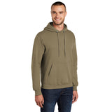 Port & Company PC78H Core Fleece Pullover Hooded Sweatshirt - Coyote Brown