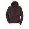 Port & Company PC78H Core Fleece Pullover Hooded Sweatshirt - Dark Chocolate Brown