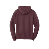 Port & Company PC78H Core Fleece Pullover Hooded Sweatshirt - Heather Athletic Maroon