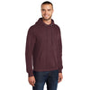 Port & Company PC78H Core Fleece Pullover Hooded Sweatshirt - Heather Athletic Maroon