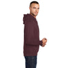 Port & Company PC78H Core Fleece Pullover Hooded Sweatshirt - Heather Athletic Maroon