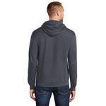 Port & Company PC78H Core Fleece Pullover Hooded Sweatshirt - Heather Navy