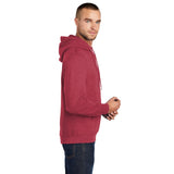 Port & Company PC78H Core Fleece Pullover Hooded Sweatshirt - Heather Red