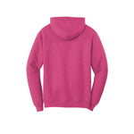 Port & Company PC78H Core Fleece Pullover Hooded Sweatshirt - Heather Sangria