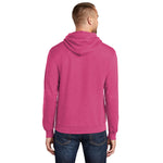 Port & Company PC78H Core Fleece Pullover Hooded Sweatshirt - Heather Sangria