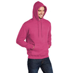 Port & Company PC78H Core Fleece Pullover Hooded Sweatshirt - Heather Sangria