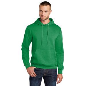 Port & Company PC78H Core Fleece Pullover Hooded Sweatshirt - Kelly - 