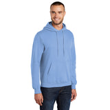 Port & Company PC78H Core Fleece Pullover Hooded Sweatshirt - Light Blue