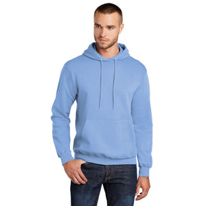 Port & Company PC78H Core Fleece Pullover Hooded Sweatshirt - Light Blue - 