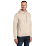 Port & Company PC78H Core Fleece Pullover Hooded Sweatshirt - Natural