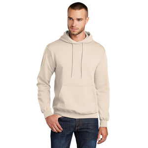 Port & Company PC78H Core Fleece Pullover Hooded Sweatshirt - Natural - 