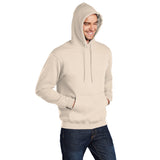 Port & Company PC78H Core Fleece Pullover Hooded Sweatshirt - Natural