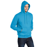 Port & Company PC78H Core Fleece Pullover Hooded Sweatshirt - Neon Blue