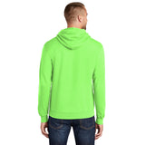 Port & Company PC78H Core Fleece Pullover Hooded Sweatshirt - Neon Green