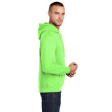 Port & Company PC78H Core Fleece Pullover Hooded Sweatshirt - Neon Green