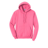 Port & Company PC78H Core Fleece Pullover Hooded Sweatshirt - Neon Pink