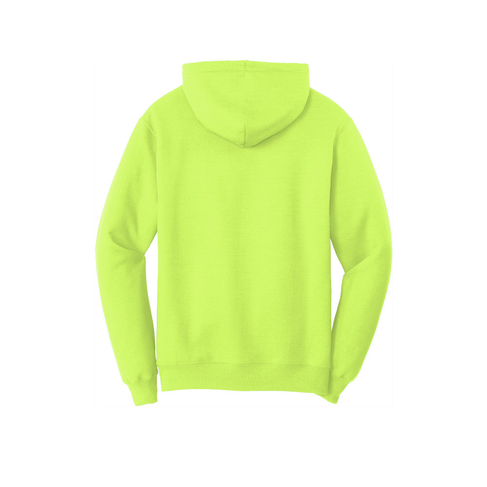 Port & Company PC78H Core Fleece Pullover Hooded Sweatshirt - Neon Yel ...