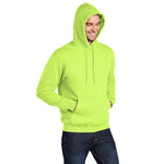 Port & Company PC78H Core Fleece Pullover Hooded Sweatshirt - Neon Yellow
