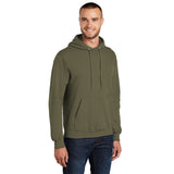 Port & Company PC78H Core Fleece Pullover Hooded Sweatshirt - Olive Drab Green