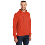 Port & Company PC78H Core Fleece Pullover Hooded Sweatshirt - Orange