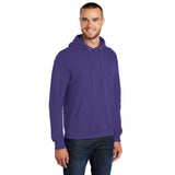 Port & Company PC78H Core Fleece Pullover Hooded Sweatshirt - Purple