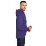 Port & Company PC78H Core Fleece Pullover Hooded Sweatshirt - Purple