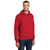 Port & Company PC78H Core Fleece Pullover Hooded Sweatshirt - Red