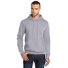 Port & Company PC78H Core Fleece Pullover Hooded Sweatshirt - Silver