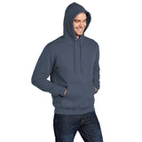Port & Company PC78H Core Fleece Pullover Hooded Sweatshirt - Steel Blue