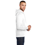 Port & Company PC78H Core Fleece Pullover Hooded Sweatshirt - White