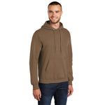 Port & Company PC78H Core Fleece Pullover Hooded Sweatshirt - Woodland Brown