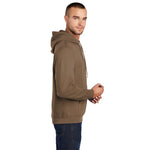 Port & Company PC78H Core Fleece Pullover Hooded Sweatshirt - Woodland Brown