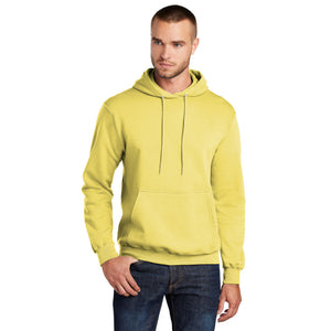 Port & Company PC78H Core Fleece Pullover Hooded Sweatshirt - Yellow - 