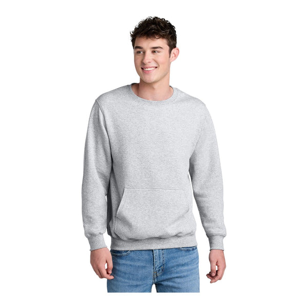 Port & Company PC78PKT Core Fleece Crewneck Pocket Sweatshirt