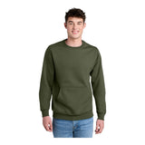 Port & Company PC78PKT Core Fleece Crewneck Pocket Sweatshirt