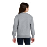 Port & Company PC78YPKT Youth Core Fleece Crewneck Pocket Sweatshirt